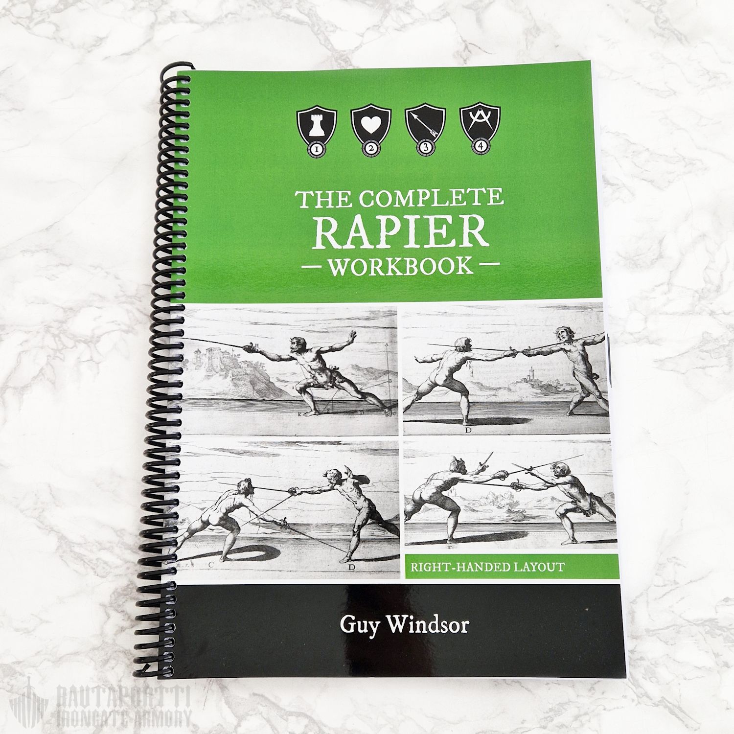 The Complete Rapier Workbook: Right Handed Version -kirja The Complete Rapier Workbook: Right Handed Version -kirja