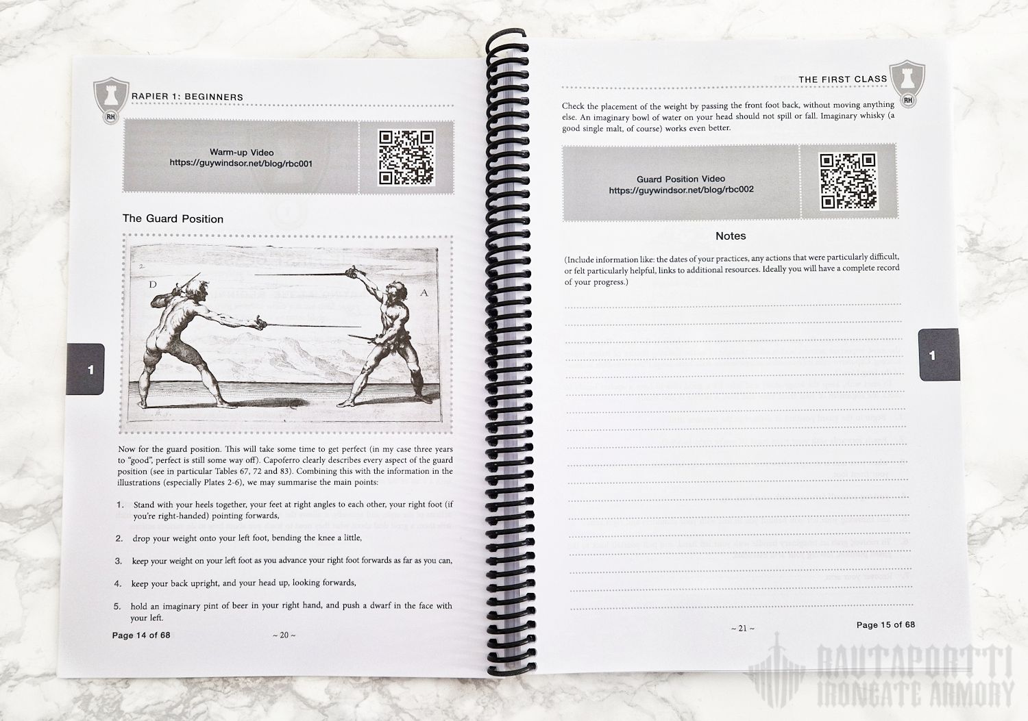 The Complete Rapier Workbook: Right Handed Version -kirja The Complete Rapier Workbook: Right Handed Version -kirja - Image 5