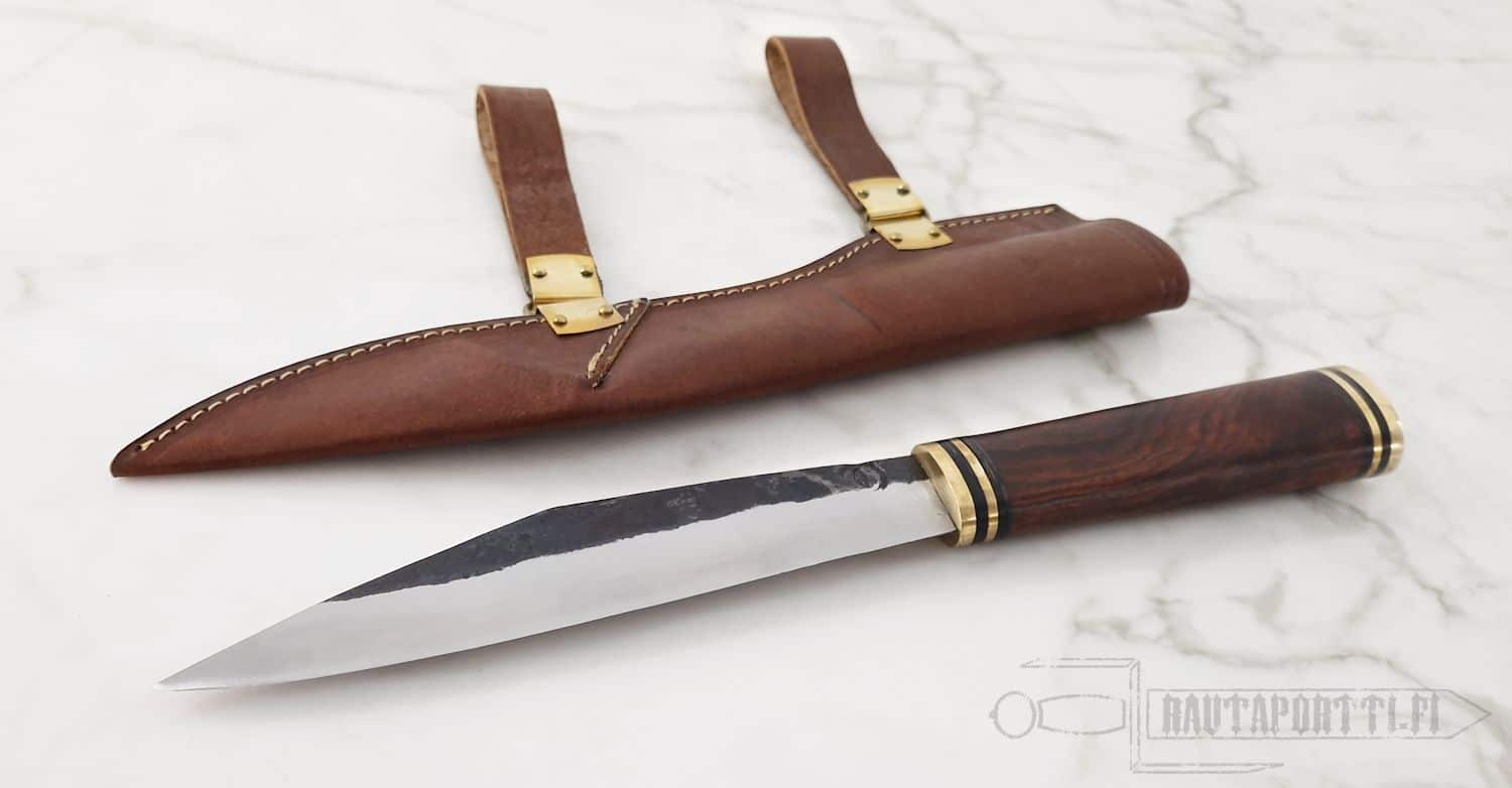 Käsintaottu viikinkiseax vaakatupella - Image 3