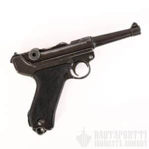 Käytetyn näköinen Parabellum Luger P08 pistooli, Saksa 1898