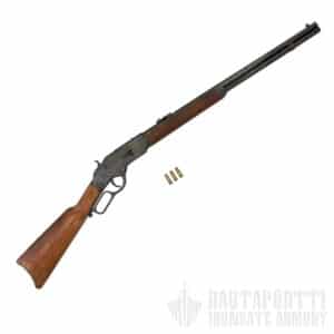 Musta Mod. 73 Winchester vipulukkokivääri toimivalla latausmekanismilla, USA 1873