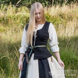 Keskiaikainen muotoonommeltu liivi