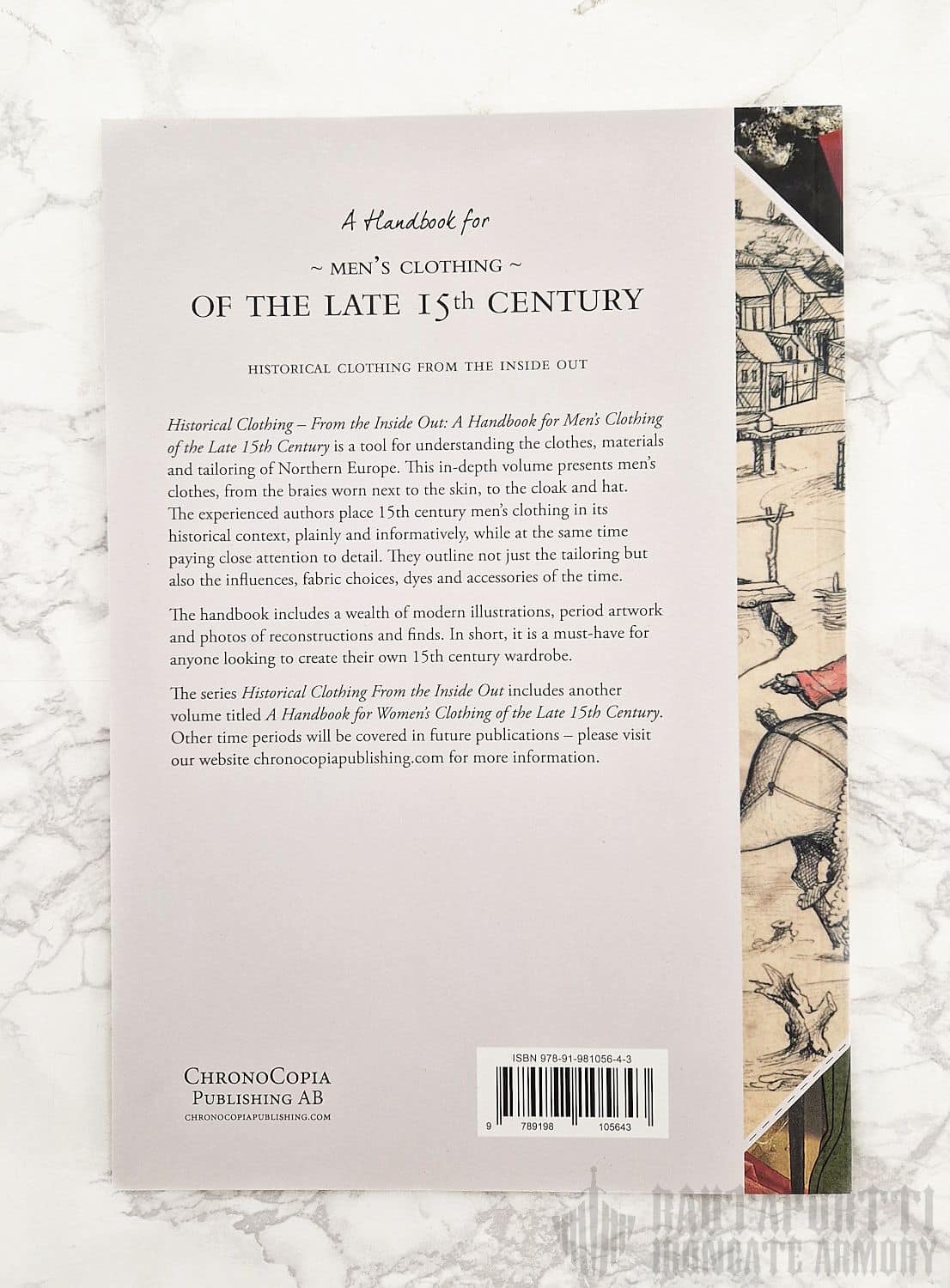 Historical Clothing From the Inside Out – A Handbook for Men’s Clothing of the Late 15th Century -kirjanen - Image 2