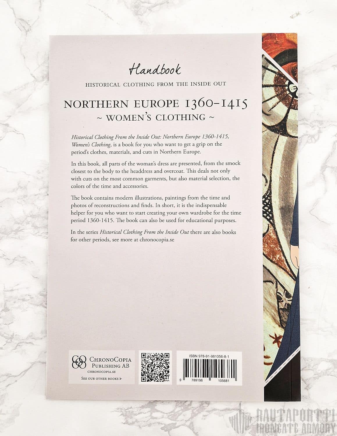 Historical Clothing From the Inside Out – A Handbook for Women’s Clothing in Northern Europe 1360-1415 -kirjanen - Image 2